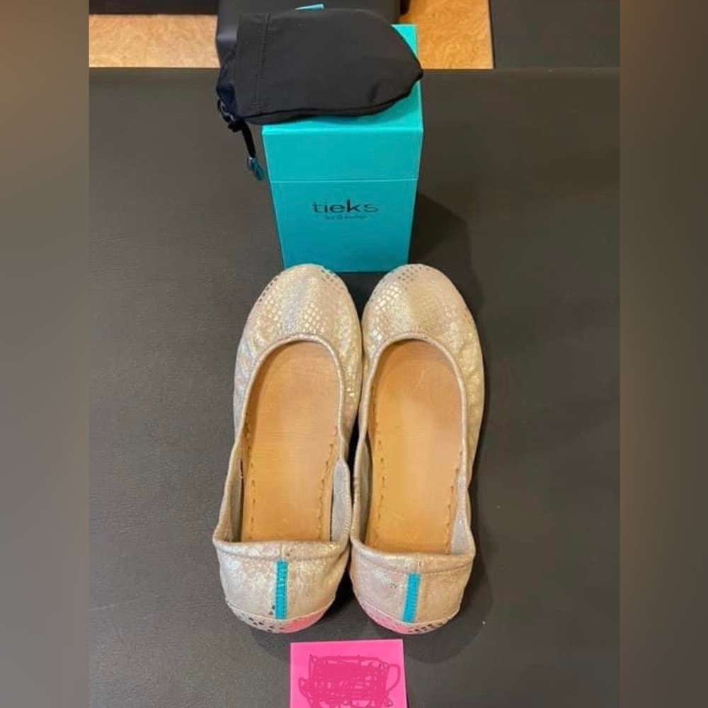 EUC Tieks in Romantic Blush